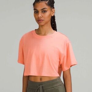 Lululemon All Yours cropped t-shirt